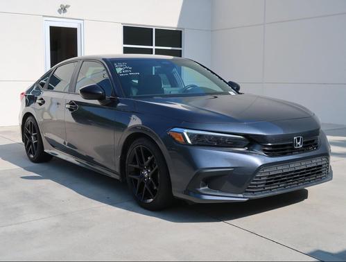 Meteorite Gray Metallic 2024 Honda Civic Sport