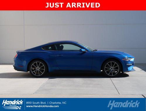 Lightning Blue Metallic 2018 Ford Mustang EcoBoost