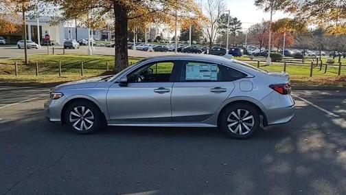 Solar Silver Metallic 2026 Honda Civic LX