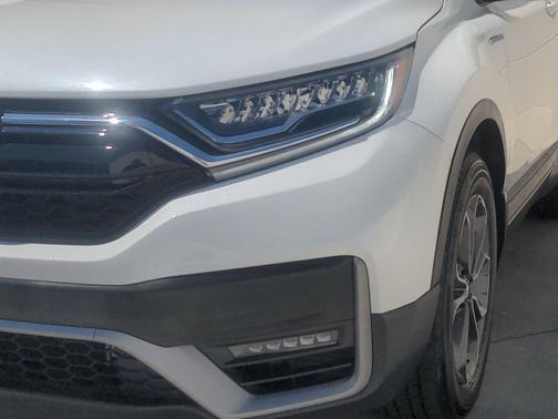 Platinum White Pearl 2021 Honda CR-V Hybrid EX-L