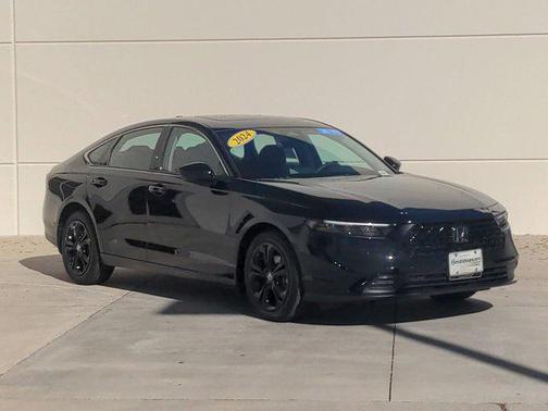 Crystal Black Pearl 2024 Honda Accord EX