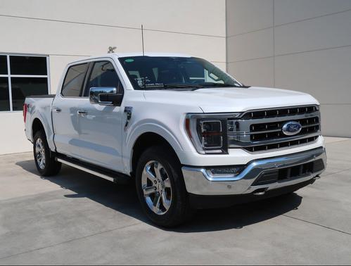 Star White Metallic Tri-Coat 2023 Ford F-150 Lariat