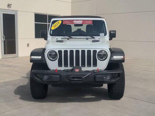 Bright White Clearcoat 2018 Jeep Wrangler Unlimited Rubicon