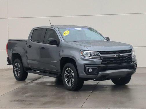 Satin Steel Metallic 2021 Chevrolet Colorado Z71