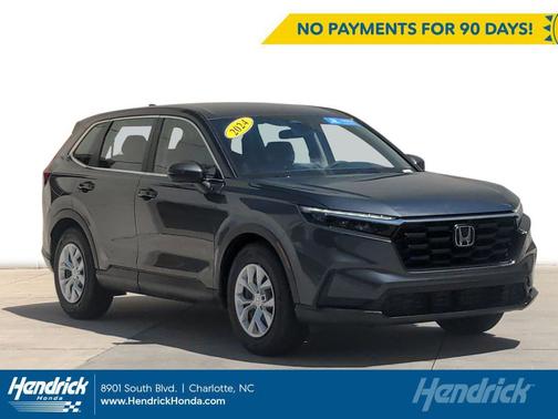Gray 2024 Honda CR-V LX 2WD