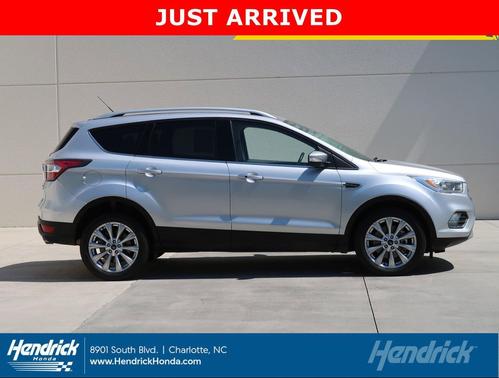 Ingot Silver Metallic 2017 Ford Escape Titanium