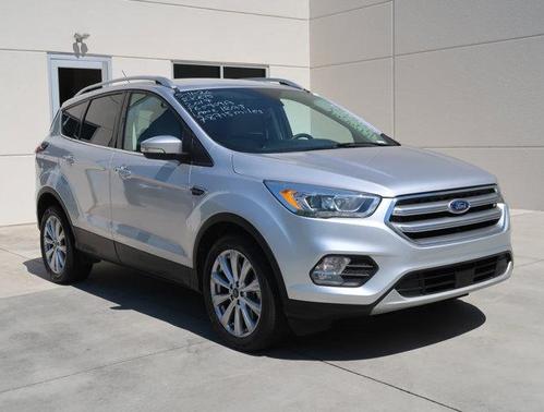 Ingot Silver Metallic 2017 Ford Escape Titanium