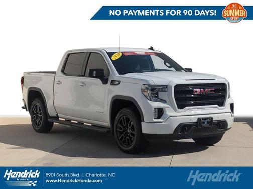 Summit White 2020 GMC Sierra 1500 Elevation