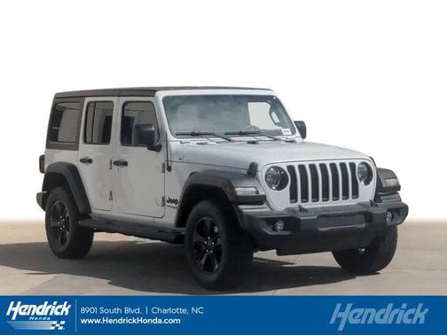 Bright White Clearcoat 2021 Jeep Wrangler Unlimited Sport Altitude