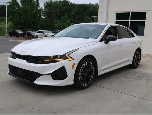 Glacial White Pearl 2024 Kia K5 GT-Line