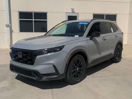 Urban Gray Pearl 2024 Honda CR-V Hybrid Sport FWD
