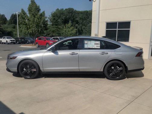 Solar Silver Metallic 2026 Honda Accord Hybrid Sport-L