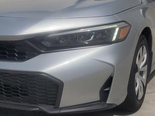 Solar Silver Metallic 2025 Honda Civic LX