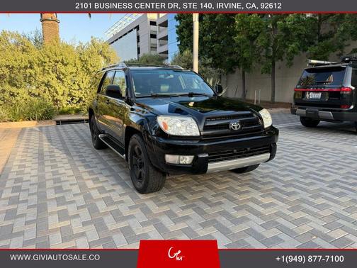 Black 2004 Toyota 4Runner Sport
