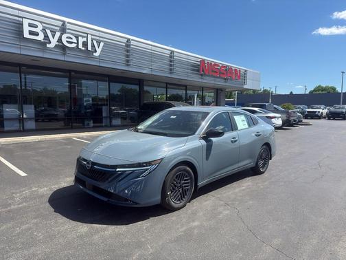 Atlantic Gray Metallic 2026 Nissan Sentra SV