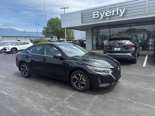 Super Black 2025 Nissan Sentra SV