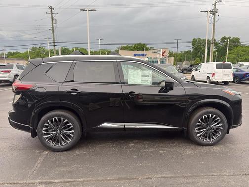 Super Black 2026 Nissan Rogue Platinum