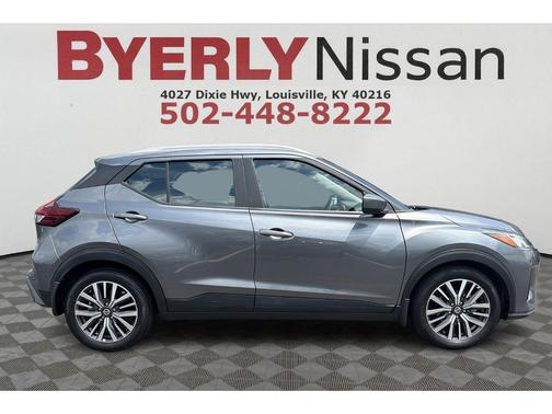 Gun Metallic 2021 Nissan Kicks SV