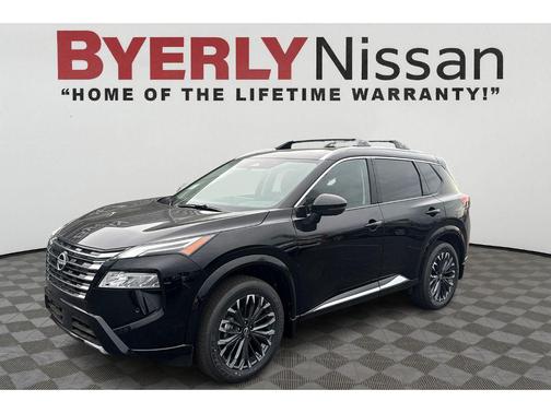 Super Black 2026 Nissan Rogue Platinum