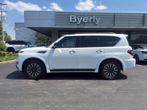 Aspen White Tricoat 2024 Nissan Armada SL 4WD