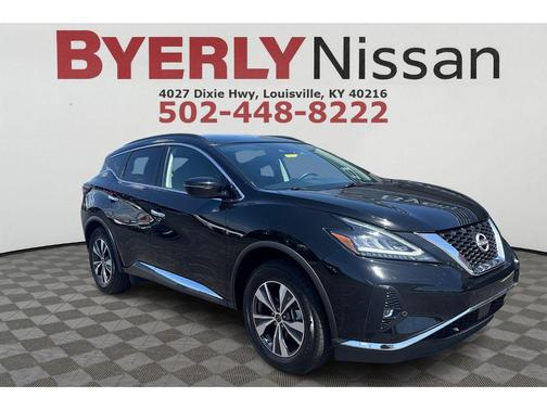Super Black 2023 Nissan Murano SV FWD
