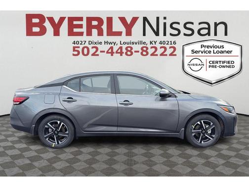 Gun Metallic 2025 Nissan Sentra SV
