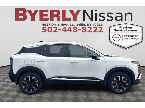 Aspen White Tricoat 2026 Nissan Kicks SV