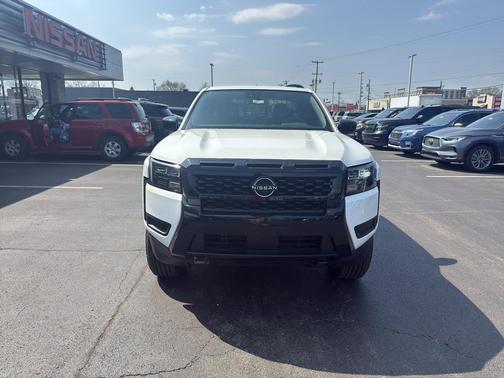 Glacier White 2026 Nissan Frontier SV