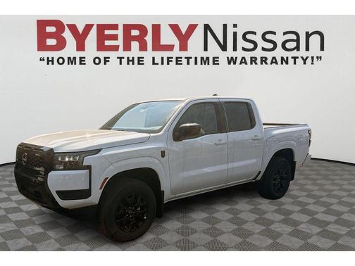 Glacier White 2026 Nissan Frontier SV