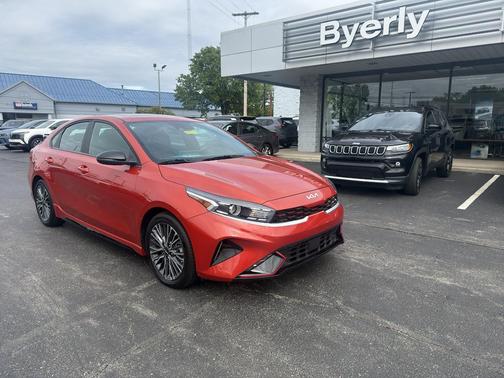 Fire Orange 2024 Kia Forte GT-Line