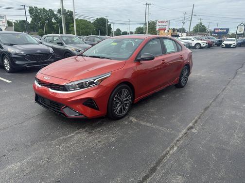 Fire Orange 2024 Kia Forte GT-Line