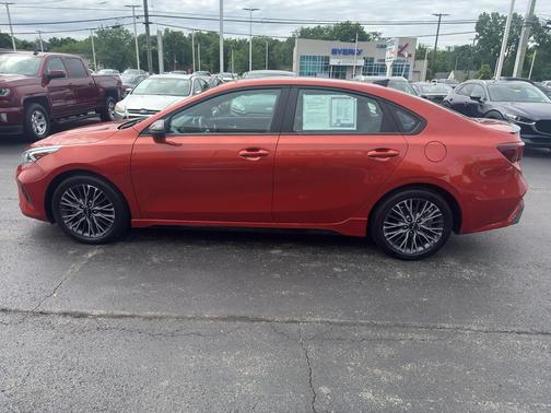 Fire Orange 2024 Kia Forte GT-Line