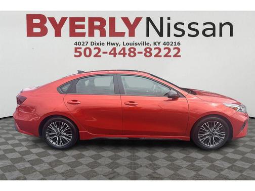 Fire Orange 2024 Kia Forte GT-Line