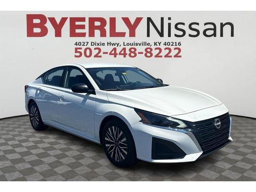 Glacier White 2025 Nissan Altima SV FWD