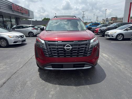 Scarlet Ember Tintcoat 2026 Nissan Pathfinder SL