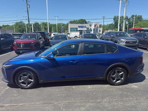 Deep Sea Blue 2025 Kia K4 LXS