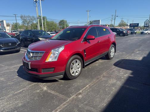 Crystal Red Tintcoat 2012 Cadillac SRX Luxury Collection