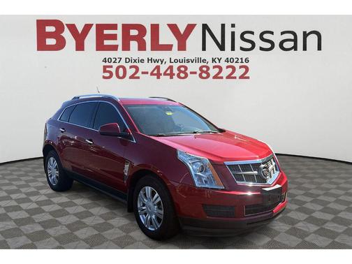 Crystal Red Tintcoat 2012 Cadillac SRX Luxury Collection