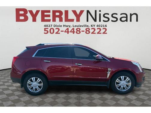 Crystal Red Tintcoat 2012 Cadillac SRX Luxury Collection