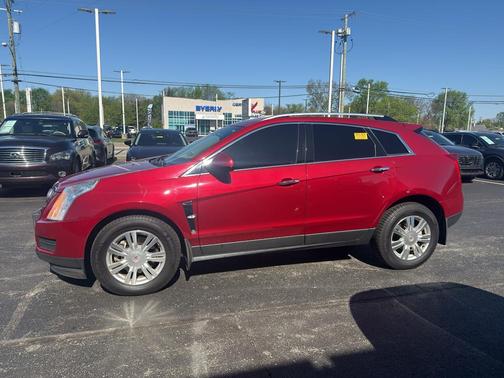 Crystal Red Tintcoat 2012 Cadillac SRX Luxury Collection