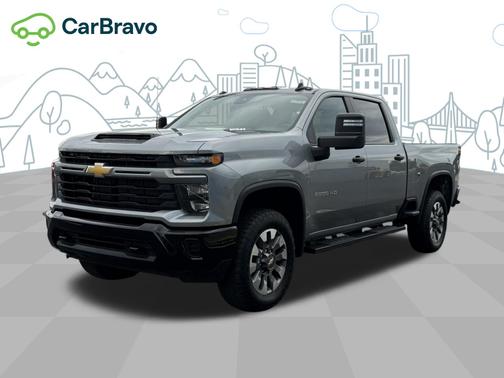 Sterling Gray Metallic 2025 Chevrolet Silverado 2500 Custom
