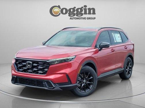 Radiant Red Metallic 2026 Honda CR-V Hybrid Sport