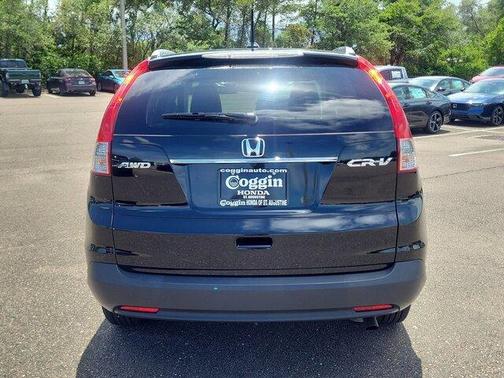 White Diamond Pearl 2012 Honda CR-V EX-L
