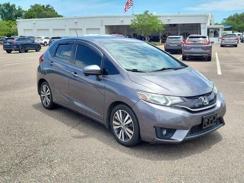White Orchid Pearl 2015 Honda Fit EX-L
