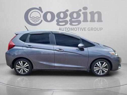 White Orchid Pearl 2015 Honda Fit EX