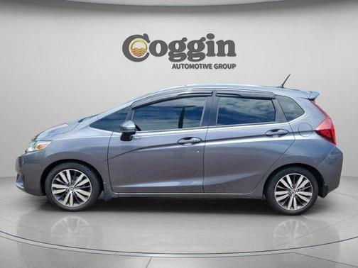 White Orchid Pearl 2015 Honda Fit EX-L