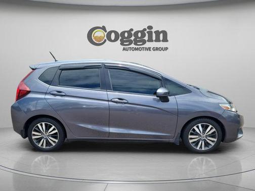 White Orchid Pearl 2015 Honda Fit EX-L