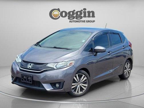 White Orchid Pearl 2015 Honda Fit EX-L