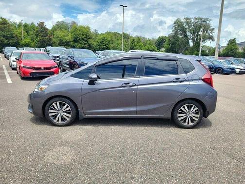 White Orchid Pearl 2015 Honda Fit EX-L