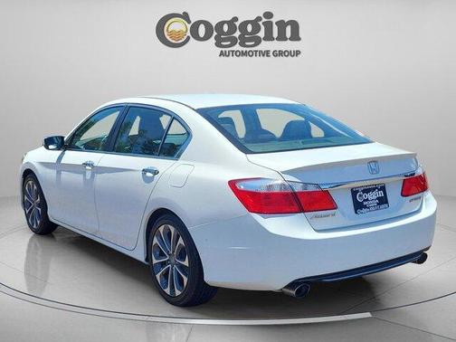 White Orchid Pearl 2014 Honda Accord Sport